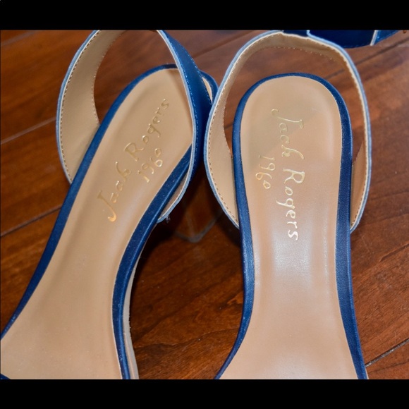 jack rogers navy heels - Picture 3 of 5